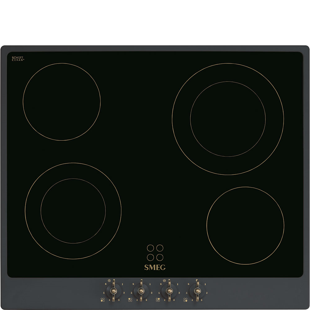 SMEG_MDA SMEG sklokeramická varná deska P864, 60 cm, senzorové ovládání, 4 varné zóny