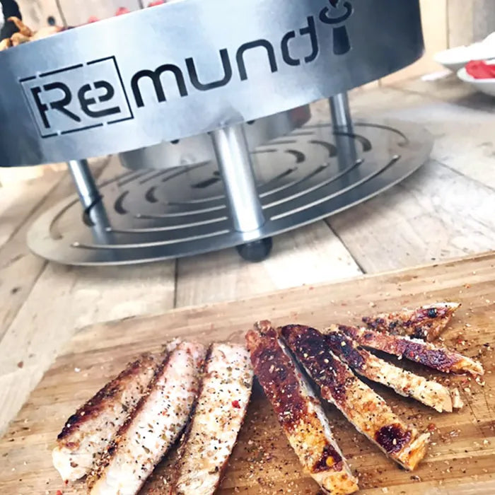 Nerezový stolní gril Remundi Pirus – fotografie 5