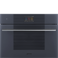 SMEG_MDA Kompaktní mikrovlnná trouba SO4104M2PG, 45 cm, objem 40 l, Neptune Grey SO4104M2PG