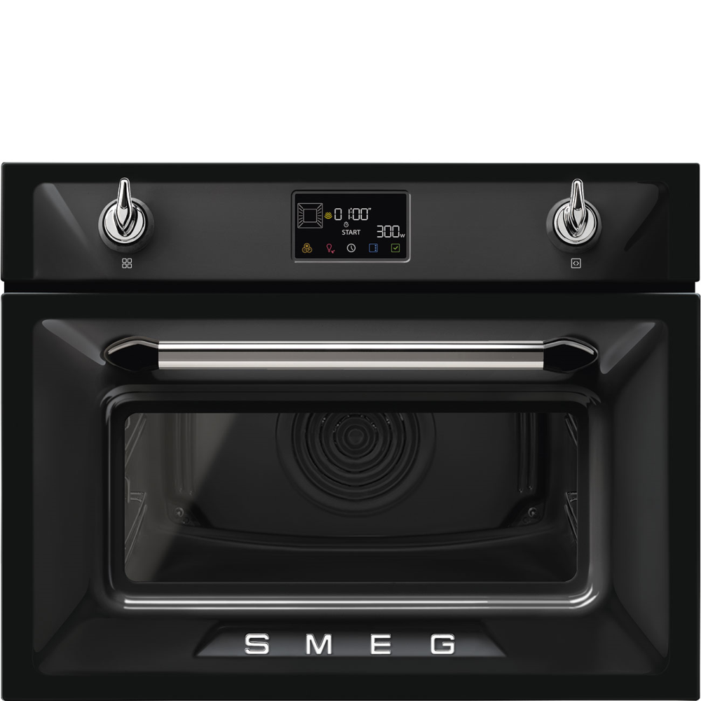 SMEG_MDA SMEG kompaktní mikrovlnná trouba SO4902M1, 45 cm, objem 40 l