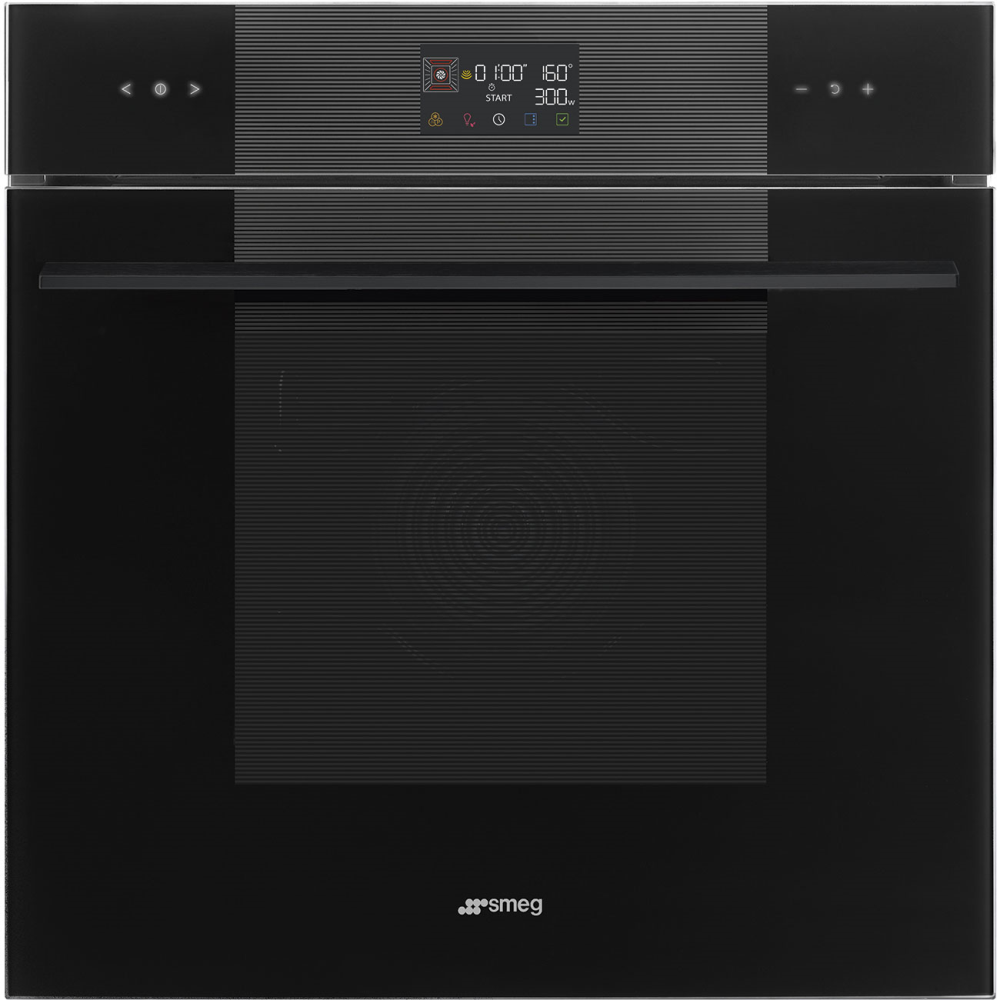 SMEG_MDA Vestavná trouba SO6102M2B3, 60 cm, 11 funkcí, kombi-mikrovlnná trouba, objem 68 l, černá SO6102M2B3