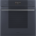 SMEG_MDA SMEG trouba, 60 cm, pyrolýza, EvoScreen LCD-Display02, 10 funkcí, objem 68 l, šedá SOP6102TG