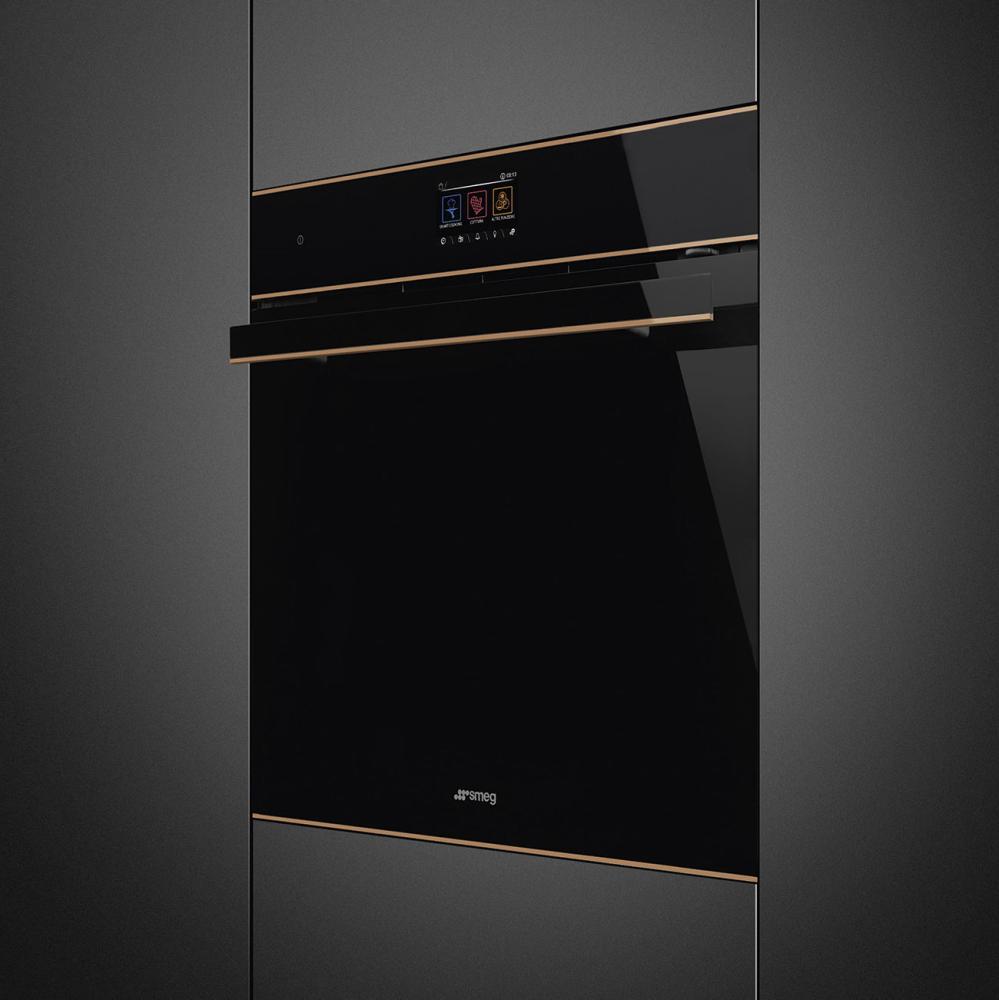 SMEG_MDA Trouba SOP6604S2PNR, 60 cm, 150 aut.programů, Vapor Clean, objem 68 l, černá SOP6604S2PNR