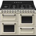 SMEG_MDA SMEG varné centrum TR4110, 110x60 cm, plynová varná deska, 3 trouby, objem 61/61 l