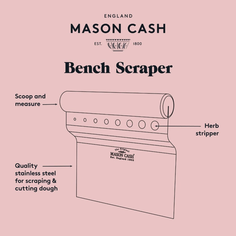 MASON CASH Innovative 4 v 1 multifunkční čistič desky/stěrka/špachtle/sekáček na bylinky
