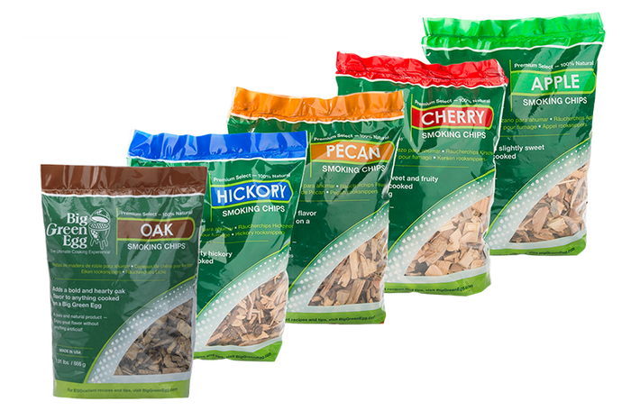 Big Green Egg Smoking Chips - Oak