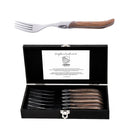 LAGUIOLE Luxury - vidličky 6 ks, rukojeť olivové dřevo