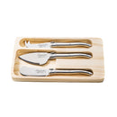 LAGUIOLE Premium - nože na sýr 3 ks, rukojeť nerez