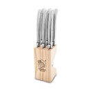 LAGUIOLE Premium - steakové nože 6 ks, rukojeť nerez