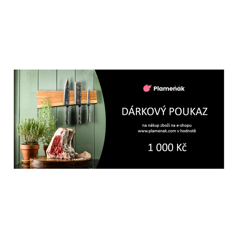 Dárkový poukaz 1 000 Kč